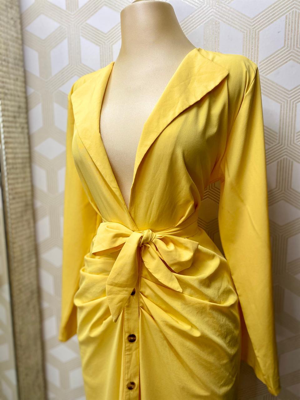 Vestido Largo Amarillo